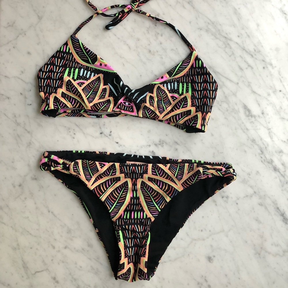 Mara Hoffman Aztec Bikini in Small